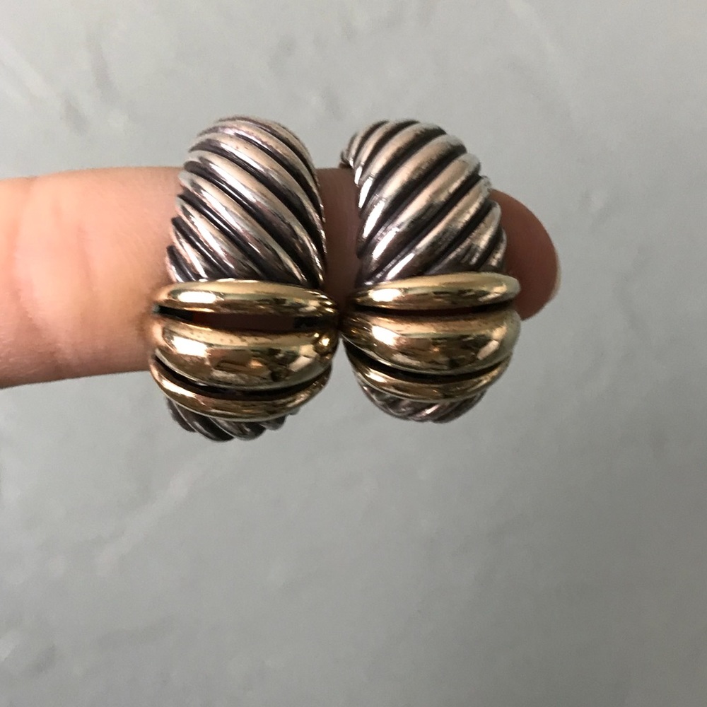 David Yurman Cable Earrings
